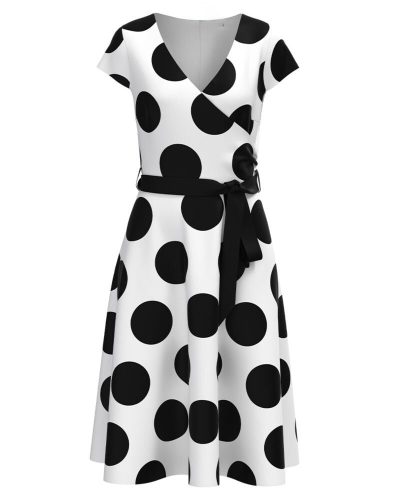 Audrey-Black Dots Ruha