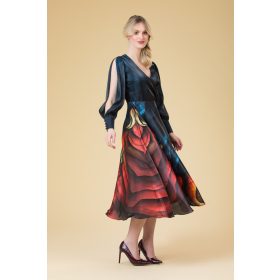 Cassandra szatén ruha