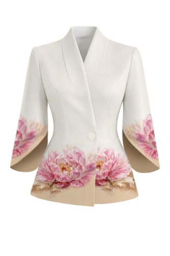 Peonia-Nude Blézer