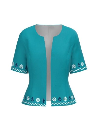 Porto Blézer - Mediterrán kikötők hangulata,  női eleganciával