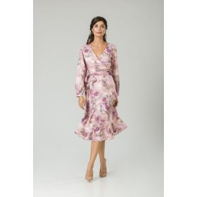 Rosabella elegáns, midi ruha