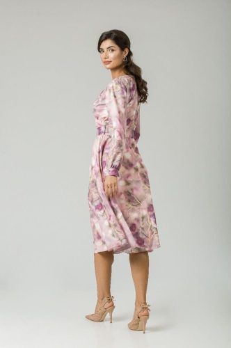 Rosabella elegáns, midi ruha