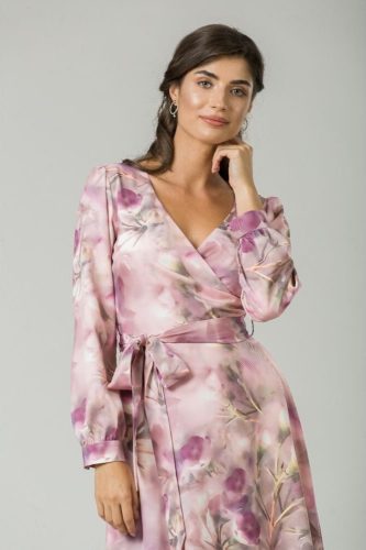 Rosabella elegáns, midi ruha