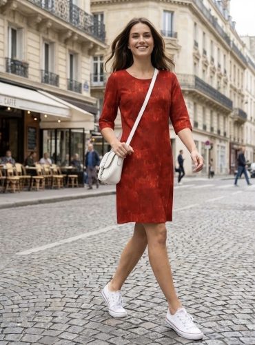 Paris Rouge kollekció -  Rouge ruha